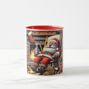 Mug Père Noël dort Noël