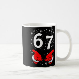 Mug Père Noël drôle 6 7 Mème Six Sept Noël 67 Italia