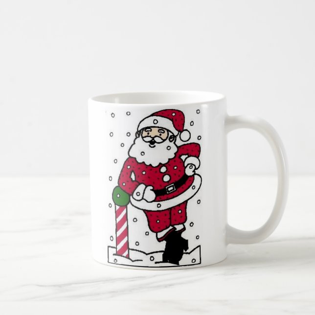 Mug père Noël En Neige (Droite)