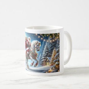 Mug Père Noël Enchanted Ride, Christmus mug, mug,