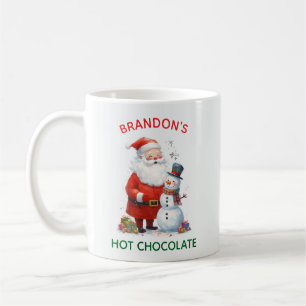 Mug Père Noël Enfants Festif Noël mignon Snowman