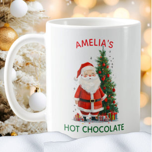 Mug Père Noël Enfants Festive Noël mignon Humour