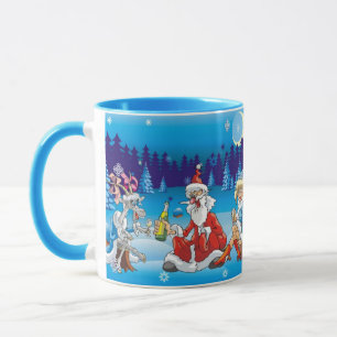 Mug père Noël épouvantable