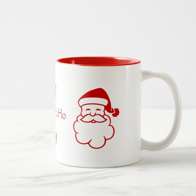 Mug - Père Noël et Holly (Droit)