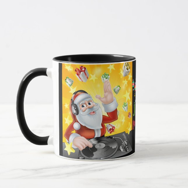 Mug Père Noël et Rudolph du Parti actuel (Gauche)