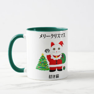 Mug Père Noël Maneki Neko