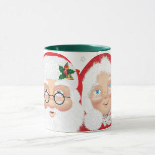 Mug Père Noël & Mme Claus Noël