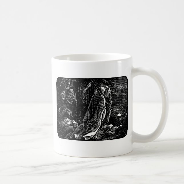 Mug Père Noël Muerte (faucheuse mexicaine) (Droite)