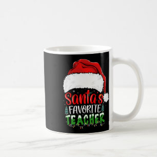 Mug Père Noël Professeur Favori Enseignant Fun Noël En