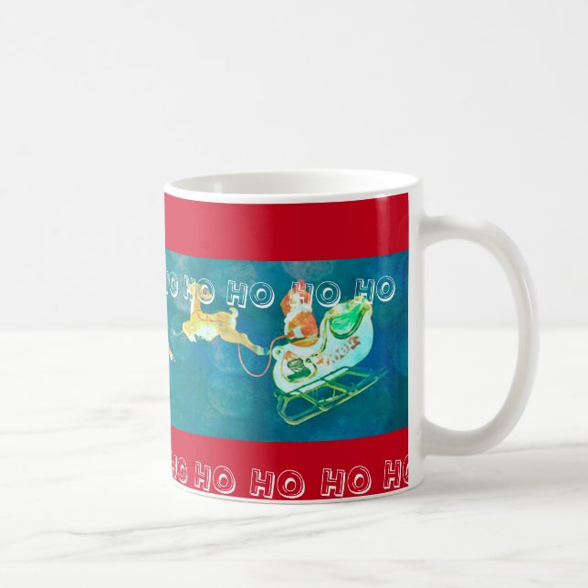 Mug Père Noël Sleigh (Droite)