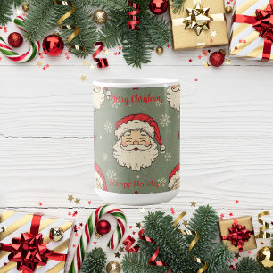 Mug Père Noël Vintage personnalisé