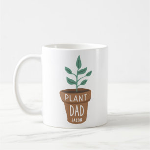 Mug Père Plante personnalisé mignon