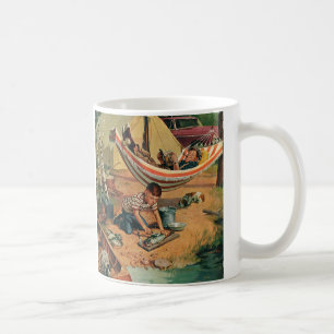 Mug Père vintage et son Camping, Bonne Fête des pères
