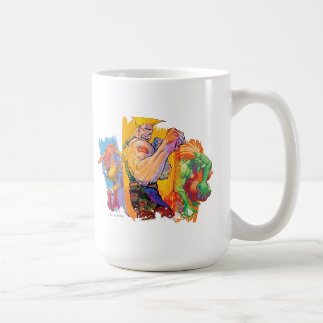 Mug Perfidie, Blanka et Dhalsim (Droite)