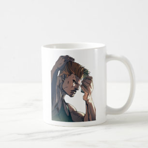 Mug Perfidie peignant des cheveux