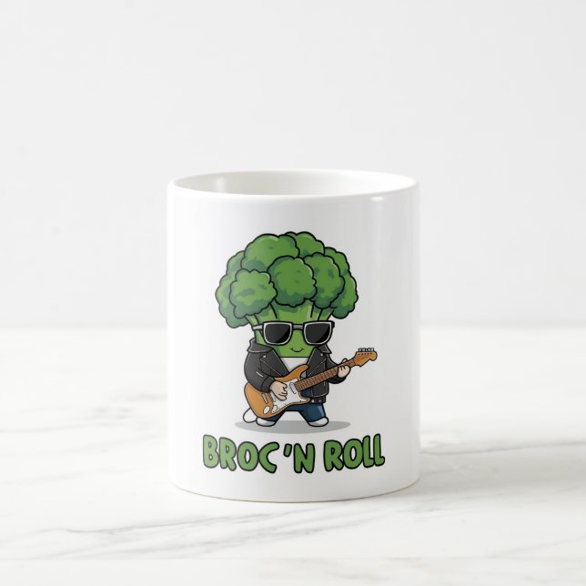 Mug Performance de la guitare joueuse de Broccoli (Centre)