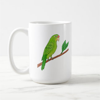 Mug Perico verde del trópico