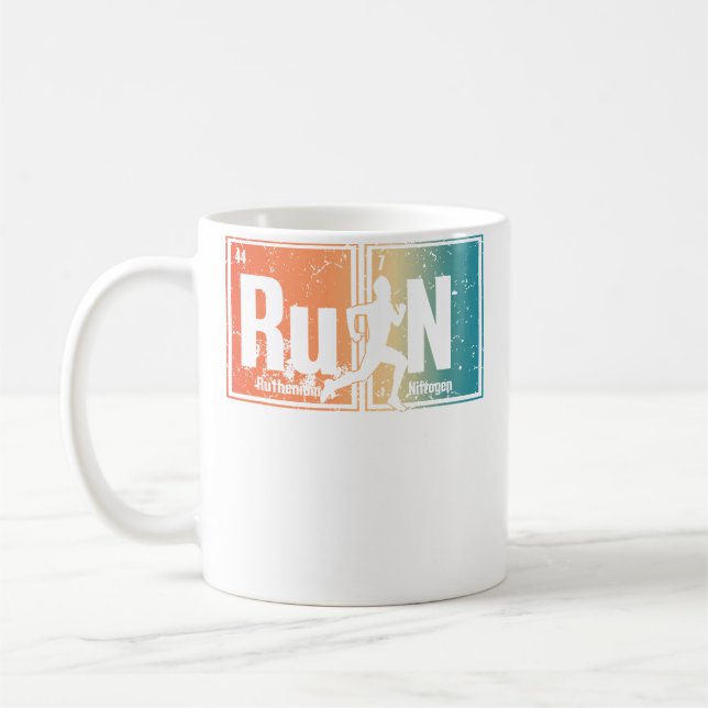 Mug Periodic Table Inspired Fun Elements Read Run Spor (Gauche)
