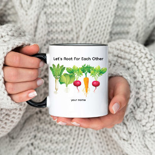 Mug Permet la racine pour l'autre amant de Plante de l