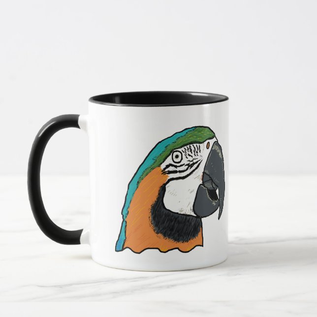 Mug Perroquet (Gauche)