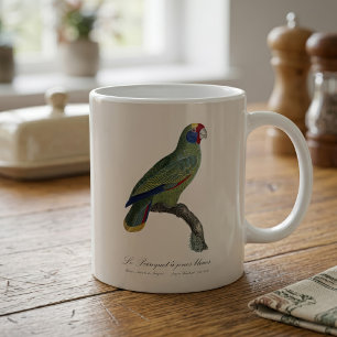 Mug Perroquet à queue rouge, Amazona Brasiliensis