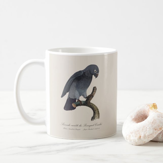 Mug Perroquet Cendre / Timneh Perroquet gris africain (Avec donut)