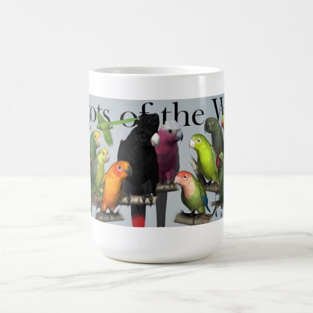 Mug Perroquets du monde (Centre)