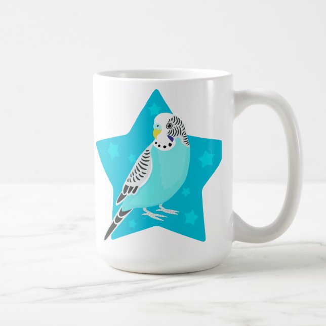 Mug Perruche douce d'oiseau (Droite)