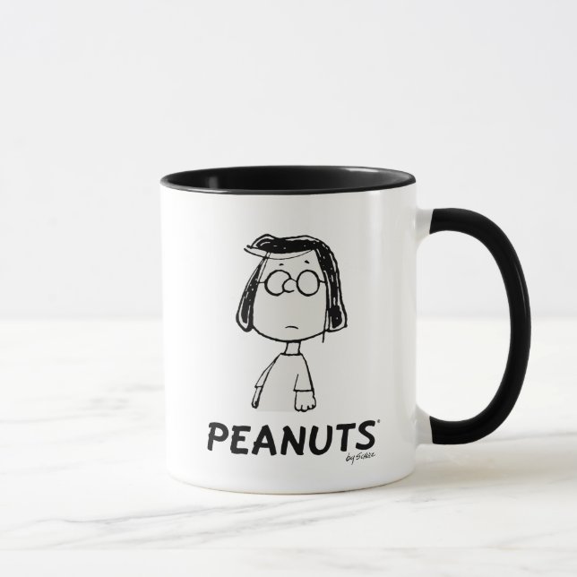 Mug Persistance des cacahuètes | Marcie (Droite)