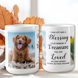 Mug Personalisé Pet Memorial Chien Perte Keepsaké Ph