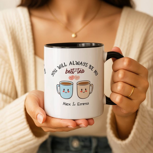 Mug Personalized Best-Tea Couple   (Créateur téléchargé)