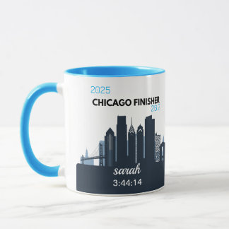 Mug Personalized Chicago Marathon Gift For Marathoner