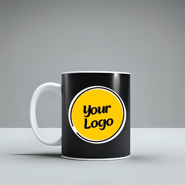 Mug Personalized Company Logo  | Custom Business Gift  (Créateur téléchargé)