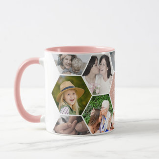 Mug Personalized Honeycomb Mother's day Photos