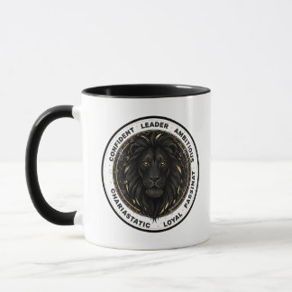 Mug Personalized Leo Zodiac sign Name and traits