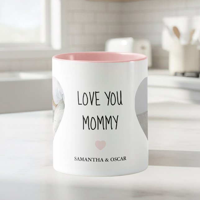 Mug Personalized “Love You Mommy” Photo | Custom Gift (Créateur téléchargé)