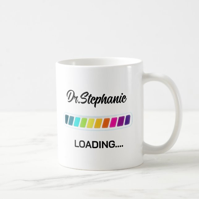 Mug Personalized Medical Student | Cute Female Doctor (Droite)