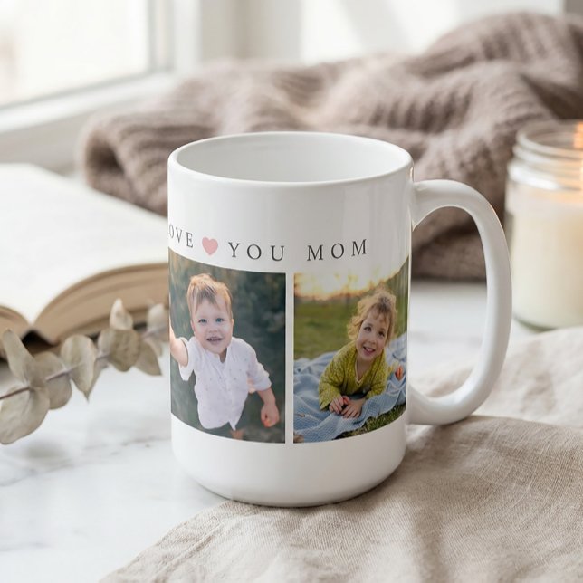 Mug Personalized Mom Love You (Créateur téléchargé)