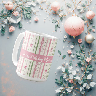 Mug Personalized Pink Coquette Holiday Era