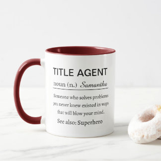 Mug Personalized Title Agent Definition