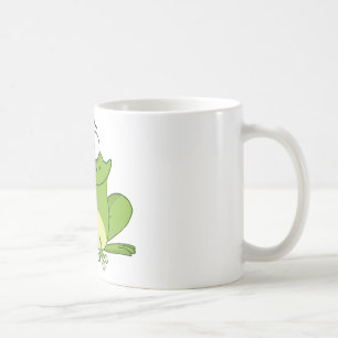 Mug Personnage de dessin animé de grenouille traînan