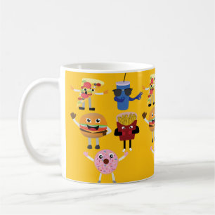 Mug Personnages de nourriture