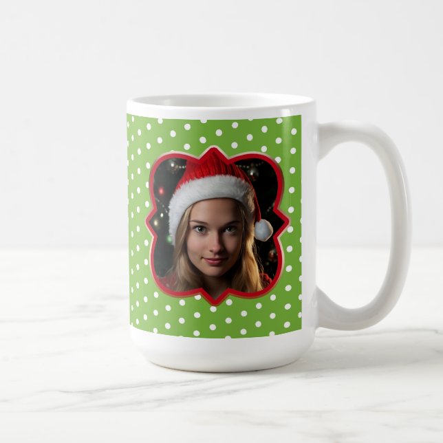 Mug Personnalisable "Nice List" Photo Mug, 15 oz (Droite)