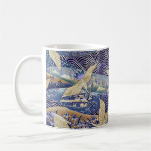 Mug Personnalisation de la grue japonaise