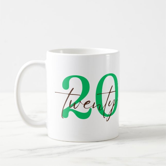 Mug Personnalisation du 20e anniversaire (Gauche)