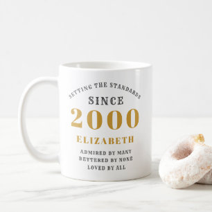 Mug Personnalisé 21st Birthday 2000 Elegant Ajouter un