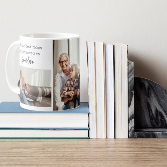 Mug Personnalisé 3 Photo Les grandes mamans sont promu (Créateur téléchargé)