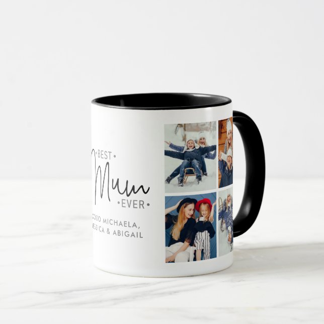Mug Personnalisé 8 photo 'Meilleure maman jamais' (Devant droit)