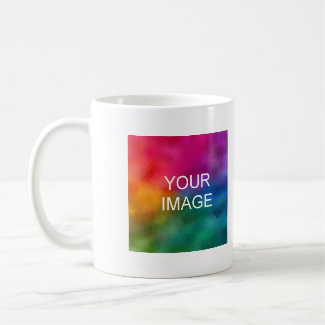 Mug Personnalisé Ajouter Vos Propres Photos Images Nom (Gauche)