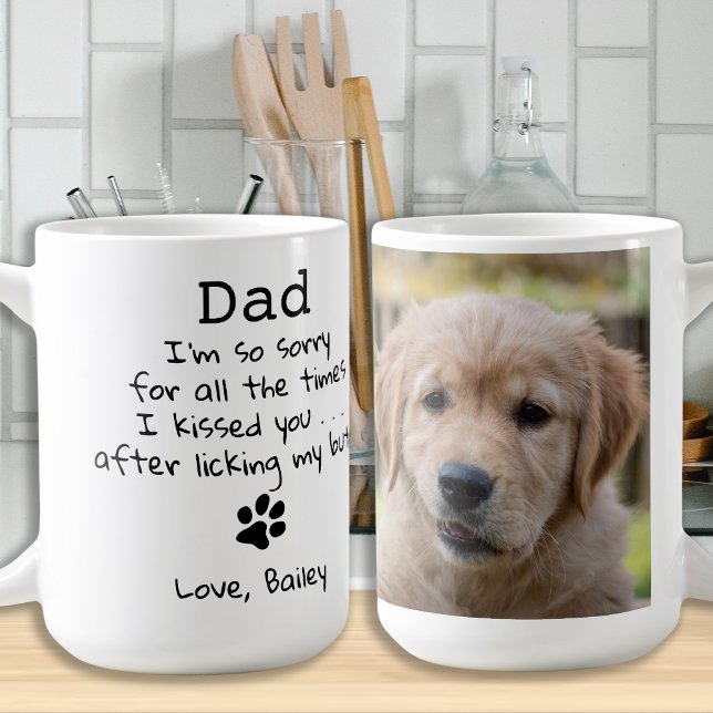 Mug Personnalisé Animaux de compagnie Photo Drôle Chie (Créateur téléchargé)